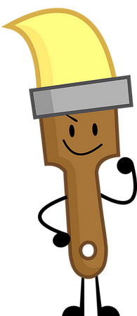 paintbrush from inanimate insanity