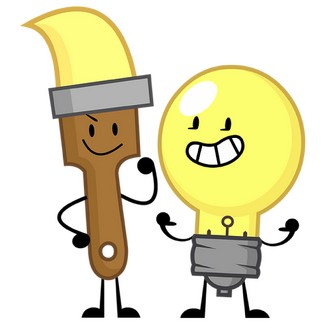 LIGHTBRUSH AND ANY SHIP BETWEEN PAINTY LIGHTBULB TEST TUBE AND FAN INANIMATE INSANITY